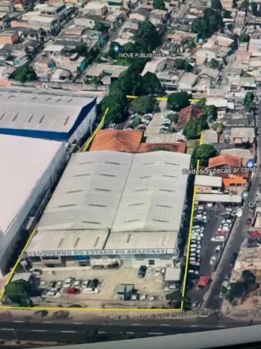 5.900m² de Área Construída e 9.800m² de Terreno na Principal do Coroado