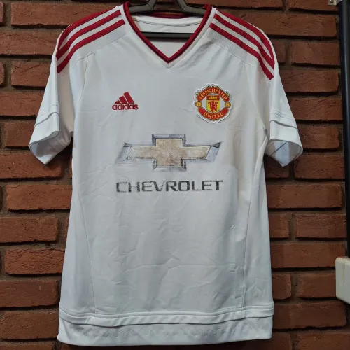 Camisa infantil Manchester United Inglaterra adidas 2015