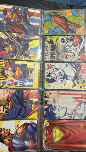 Coleção de cartões telefônicos Superman série completa - 20 cartões 
