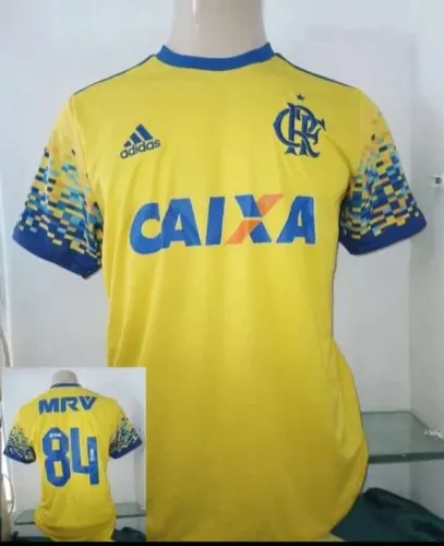 Camisa oficial Flamengo Adidas 2017.