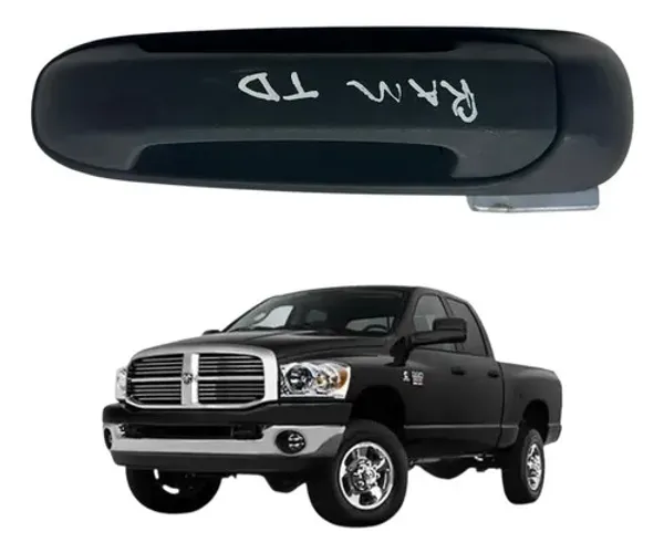 Maçaneta Externa Traseira Direita Dodge Ram 2500 2007 2010 Traseira