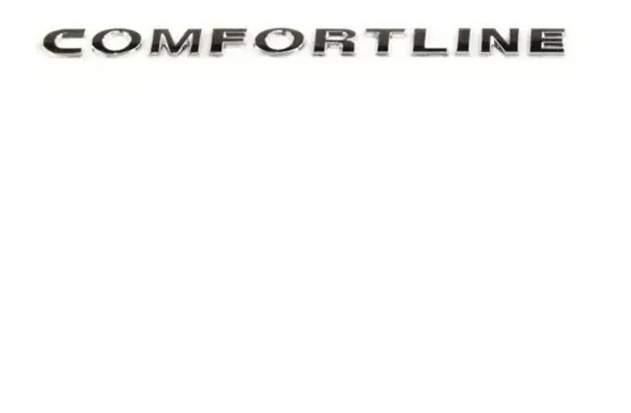 Emblema Confortline Gol, Polo, Fox ,Voyage Original Volkswagen-5U0853685D739