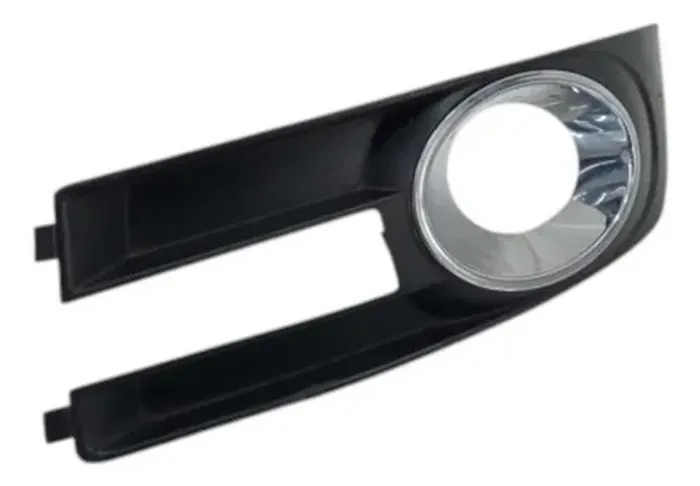 Moldura Grade Farol Milha Esquerda Stilo 2007 2008 2009 2010 Preta Esquerdo