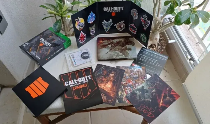 Jogo Call Of Duty Black Ops 4 Pro Edition Xbox One Impecável Raro