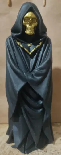 Imagem de Exu Caveira em resina 3D 20cm