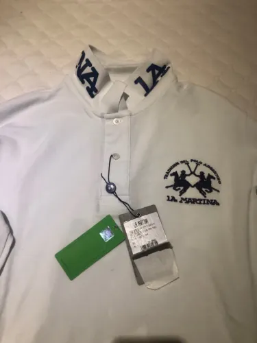 Camisa Polo La Martina Branca - Original