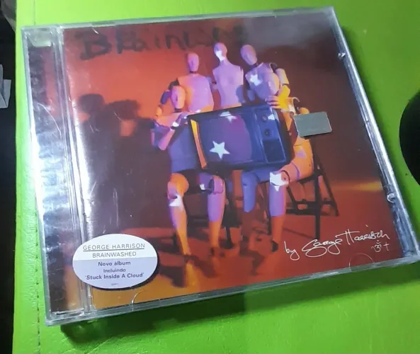Cd de George Harrison Brainwashed zero no plástico