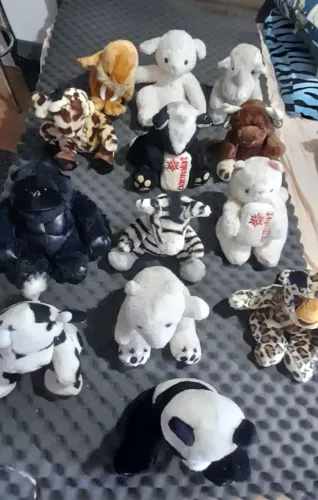 Coleção pelúcias Parmalat