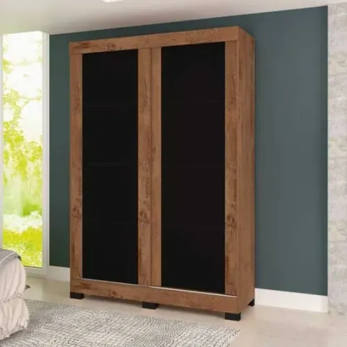 Guarda Roupa 2 Portas 2 Gavetas Novo entregamos