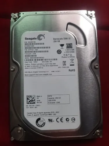 Hd seagate 250