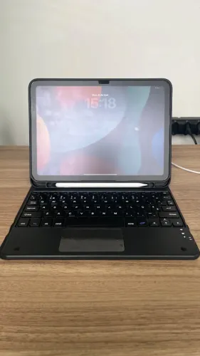 iPad 11 A16 128GB + Capa/Teclado + Caneta + Caixa Original (Garantia Apple)