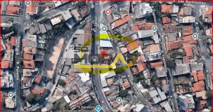Lote ponto para alugar no Bairro Nova Floresta, Belo Horizonte / MG