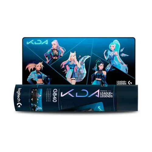 Mouse Pad Gamer - LOGITECH G840 XL LEAGUE OF LEGENDS K/DA Original, NOVO !