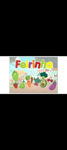 Banner de aniversário tema feirinha
