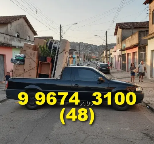 Frete Rápido Barato em Itacorubi Santa Mônica Trindade Pantanal e Centro (48) 9.9674.3100