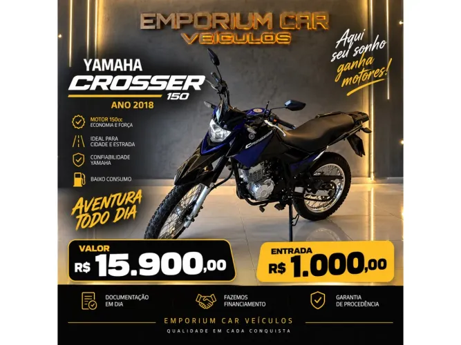 Yamaha Xtz 150 crosser z flex 2018