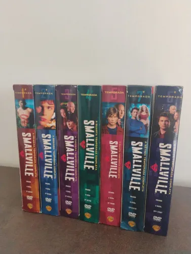 Coleção DVD Smallville 7 temporadas