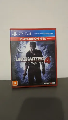 Uncharted 4 - Jogo PS4