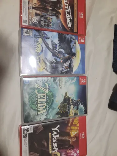 Jogos Nintendo Switch e Switch 2