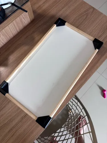 Bandeja para café da manhã pé dobrável