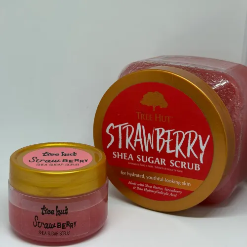 Esfoliante Tree Hut Shea Sugar Scrub Strawberry 60g Fracionado