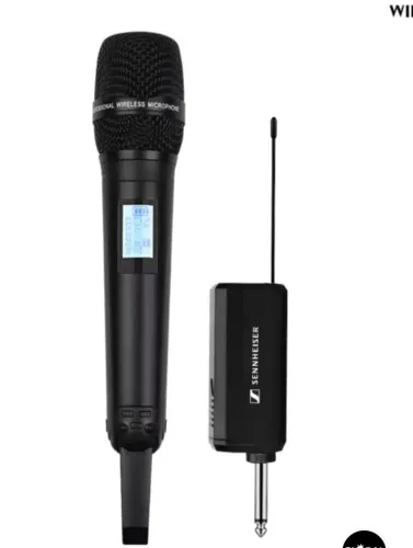 Microfone sem fio muinto bom 