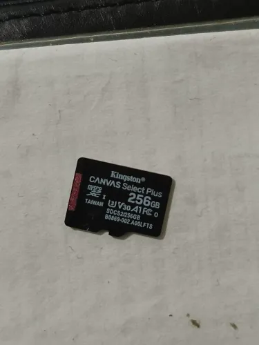 Cartão de memória Kingston 256 GB