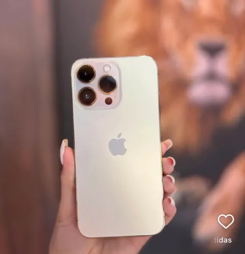 iPhone 13 pro dourado 128GB 6 meses de garantia