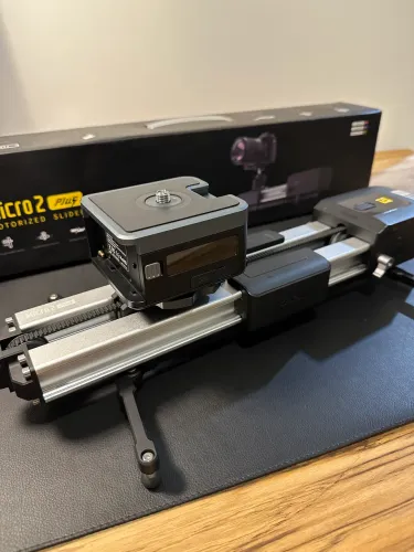 Slider Motorizado Zeapon Micro 2 Plus + cabeça motorizada Pan Head PONS