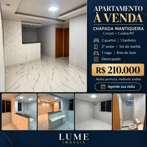 APARTAMENTO À VENDA | CONDOMÍNIO CHAPADA MANTIQUEIRA