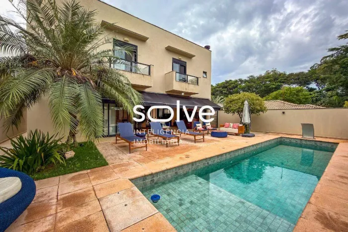 Casa em Condomínio à venda em Indaiatuba - Residencial Santa Clara, 5 quartos 396 m² por 3