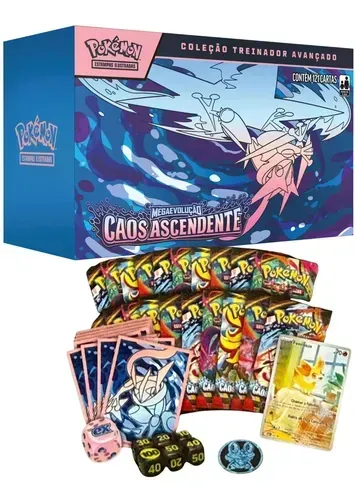 ETB Caos Ascendente - Box Treinador de Elite - Pokémon TCG