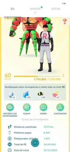 POKÉMON GO LV60 SORTIDA