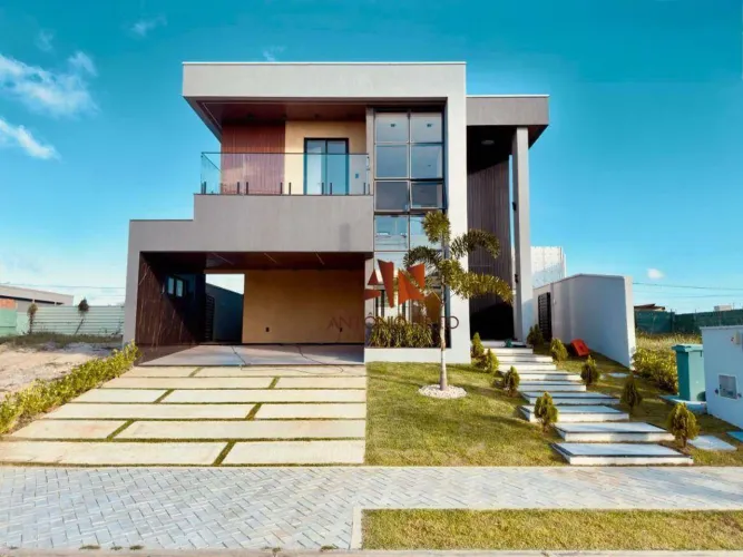 Casa Duplex com 4 quartos à venda, 214 m² por R$ 1.400.000 - Cidade Alpha - Eusébio/CE