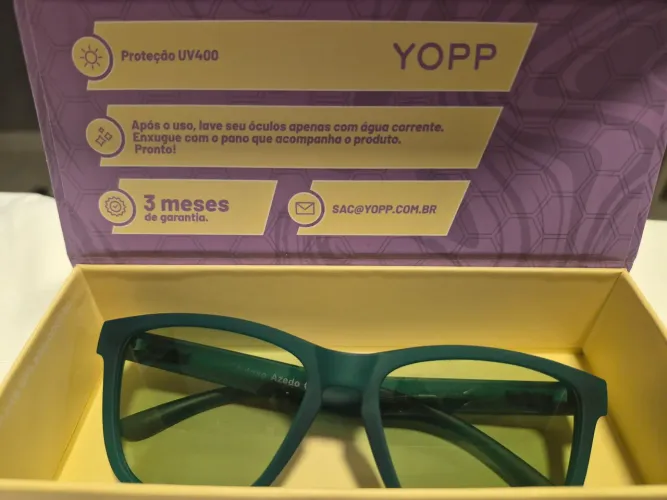 Oculos Yopp Verde Escuro