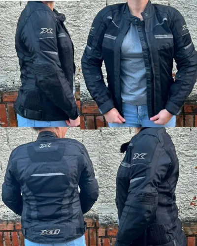 Jaqueta Moto Feminina X11 Breeze Tam M - Novíssima (Com Forro de Chuva)