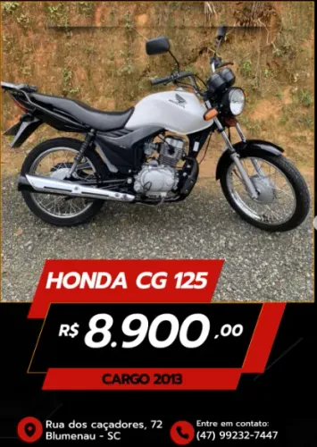 Honda CG 125 Cargo/ Cargo Ks/125i Cargo 2013