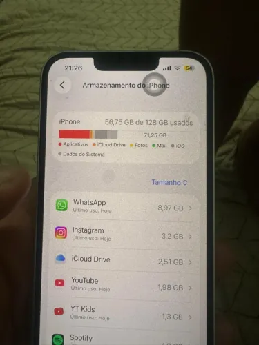 iPhone 14 branco 128gb