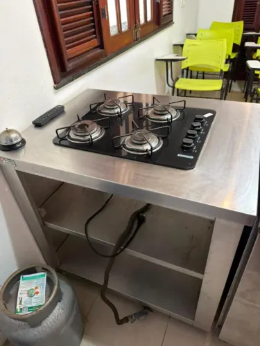 Cooktop Tramontina 04 Bocas Embutido em Bancada Inox