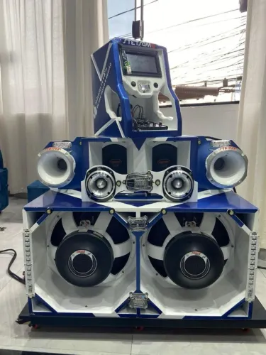 Som Automotivo Completo Trio Elétrico Triton JBL Stetsom Taramps