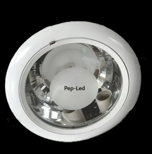 Luminária de Embutir Pep Led * Branco Quente 1x15w E-27