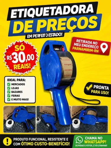 Etiquetadora Manual Para Loja ou Supermercado