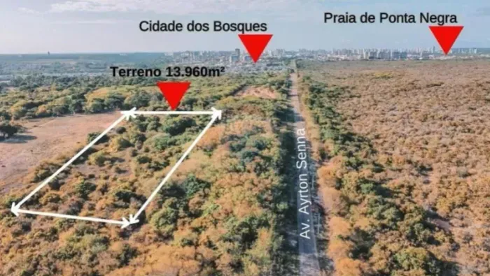 Terreno de 13.960m² em Nova Parnamirim RN - Perfeito para Grandes Empreendimentos