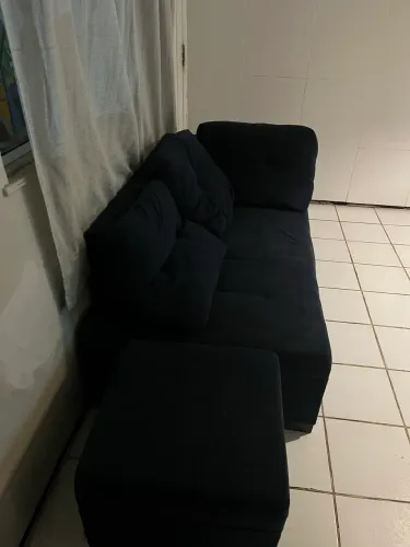 Chaise com puff (4lugares)