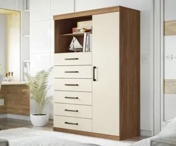Cômoda Multiuso 6 Gavetas - Entregamos!!