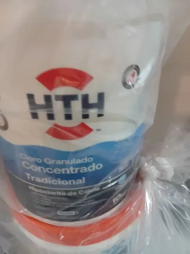 3 baldes de cloro granulado