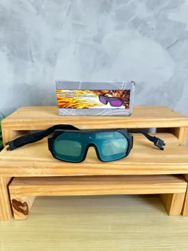 Óculos de Solda Automático Fotossensível com Energia Solar