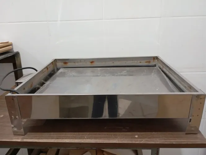 Aquecedor elétrico em inox / Banho-maria industrial - 110V