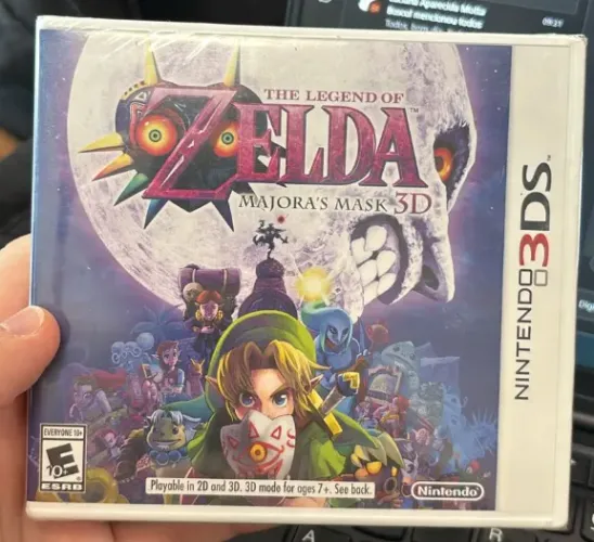 The Legend of Zelda Majora's Mask 3D Lacrado - Nintendo 3DS