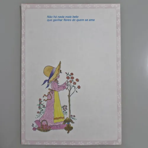 Papéis de carta lindíssimos originais menina-flor e coleção menininhas